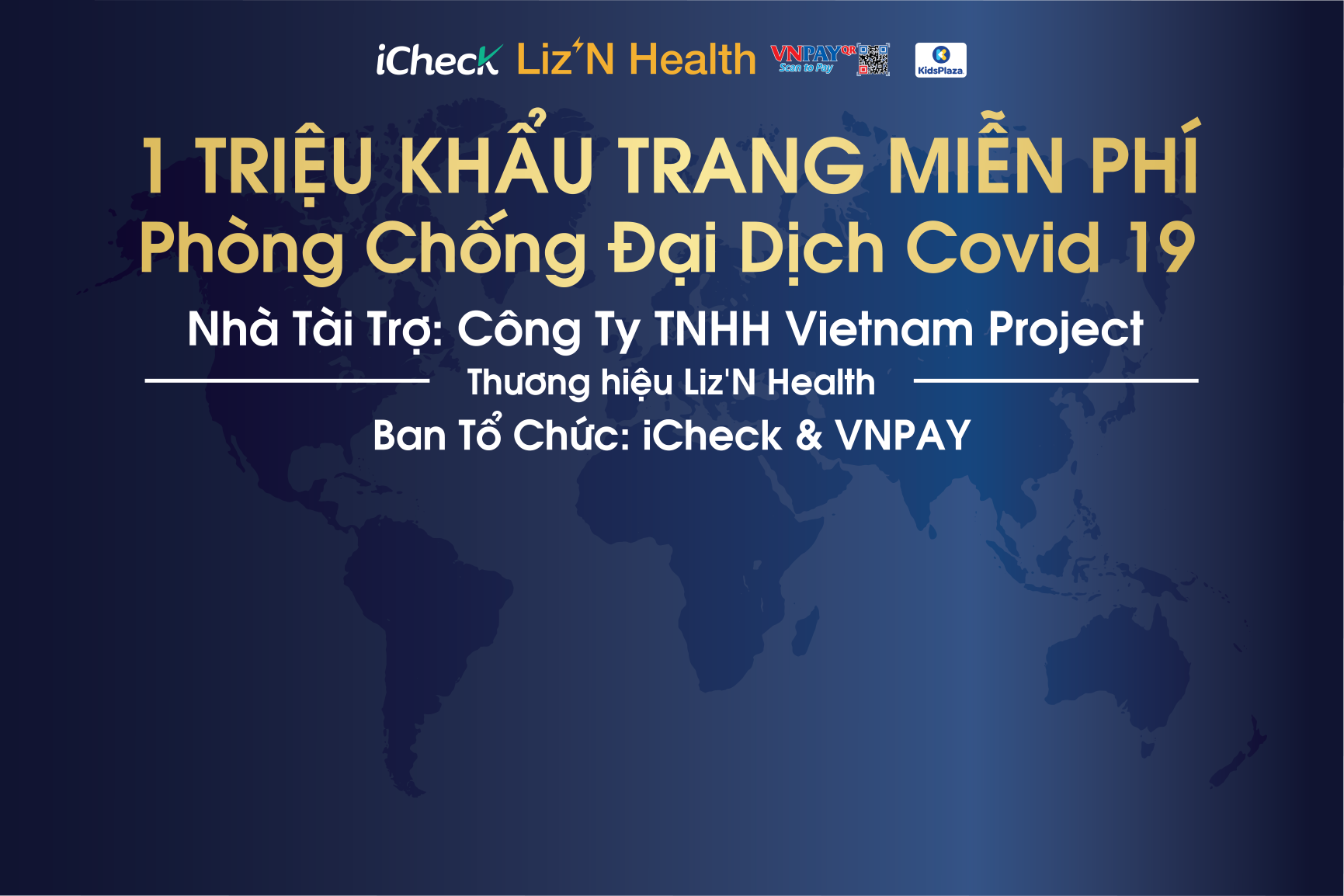 KIDS PLAZA CHƯƠNG TRÌNH PHÁT TẶNG HÀNG NGÀN KHẨU TRANG CHO KHÁCH HÀNG