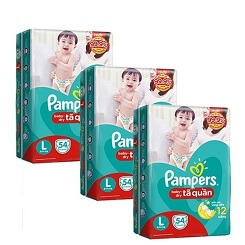 Bỉm pampers giả nguy hại đến sức khỏe trẻ nhỏ