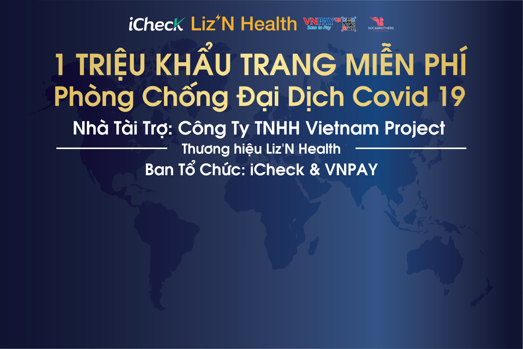 Soc&Brothers ghi điểm từ hoạt động phát khẩu trang miễn phí