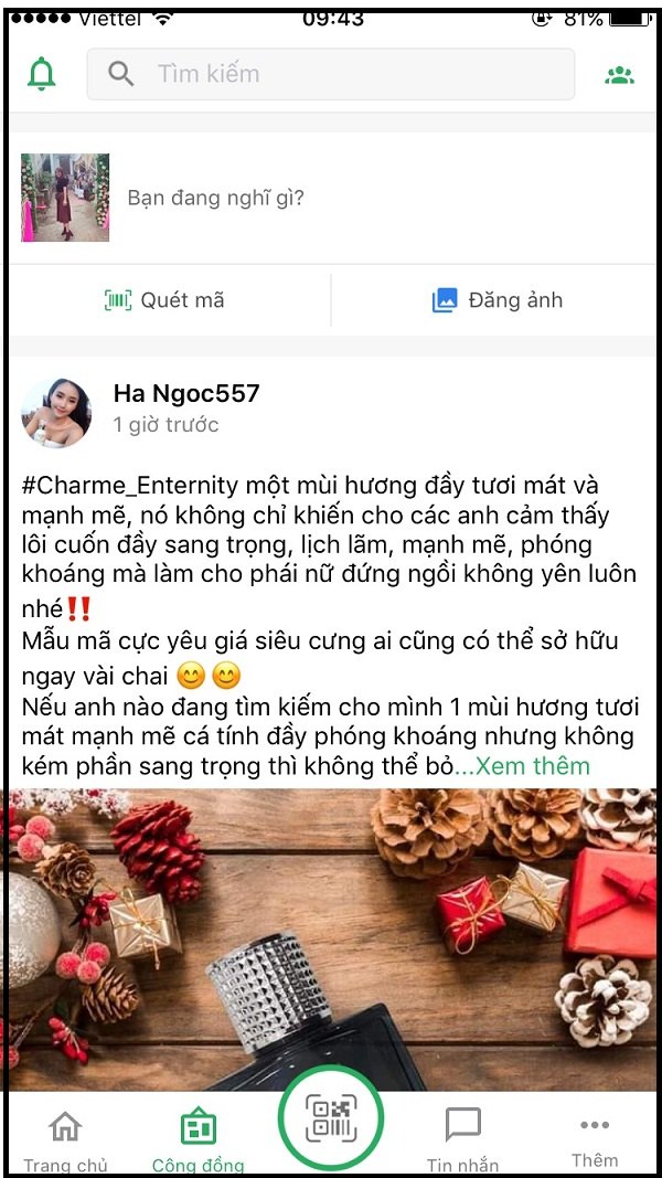 Giao diện “Cộng đồng” là những đánh giá về sản phẩm từ những người đã sử dụng chúng trước đó Giao diện “Cộng đồng” là những đánh giá về sản phẩm từ những người đã sử dụng chúng trước đó