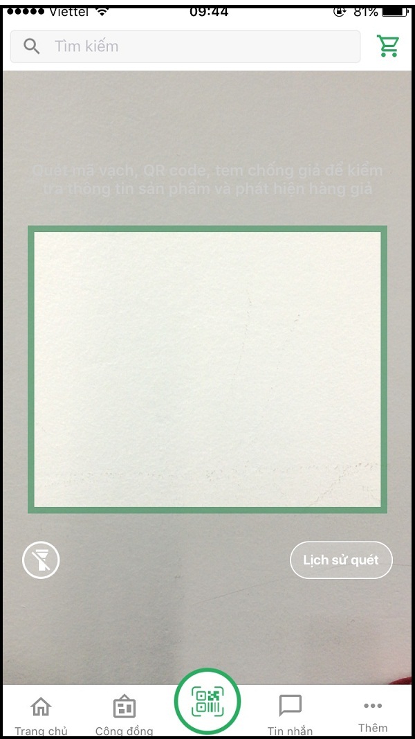 Biểu tượng mã QR ở dưới để thực hiện quét mã QR hoặc mã vạch sản phẩm. Biểu tượng mã QR ở dưới để thực hiện quét mã QR hoặc mã vạch sản phẩm.