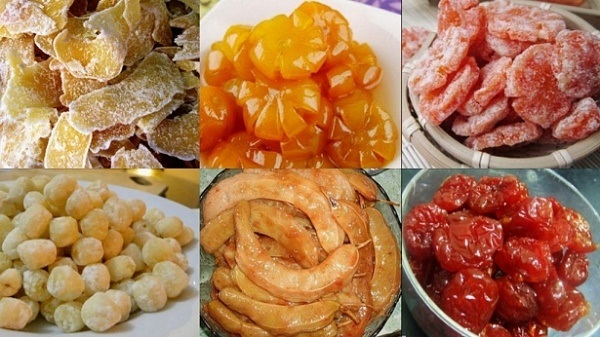 Mứt bẩn dịp tết