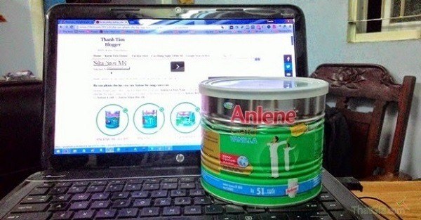 Nắp hộp sữa Anlene Nắp hộp sữa Anlene