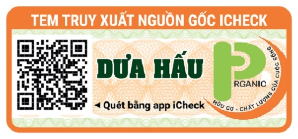Mẫu tem truy xuất nguồn gốc của iCheck Mẫu tem truy xuất nguồn gốc của iCheck